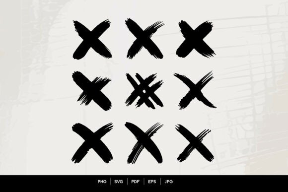 Download Brush Stroke X SVG Bundle - Premium Resources