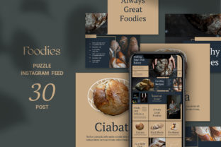 Download Foodies Puzzle Instagram Feed - Puzzle instagram Collection