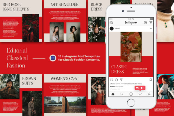 Download Editorial Fashion Instagram Post - Fashion instagram Collection