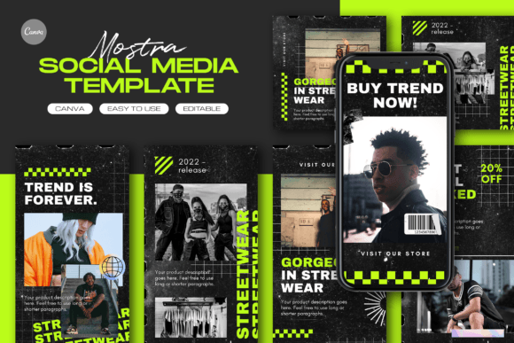 Download Mostra Fashion Instagram Template - Fashion instagram Collection