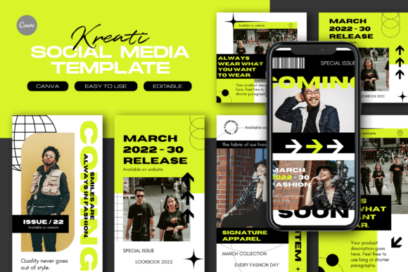 Download Kreati Fashion Instagram Template - Fashion instagram Collection